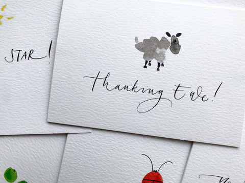 Thanking Ewe 6 Note Card Set