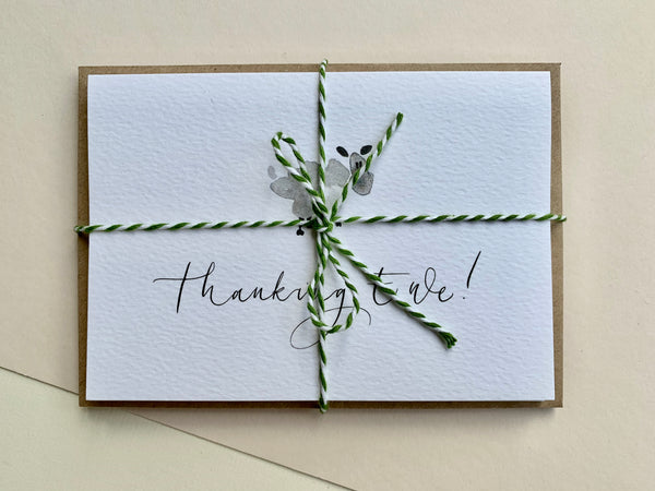 Thanking Ewe 6 Note Card Set